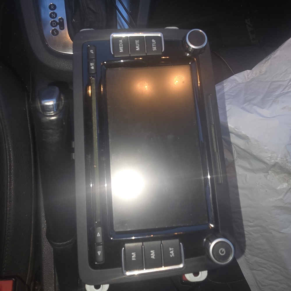 Car Stereo Touchscreen Head Unit - Black